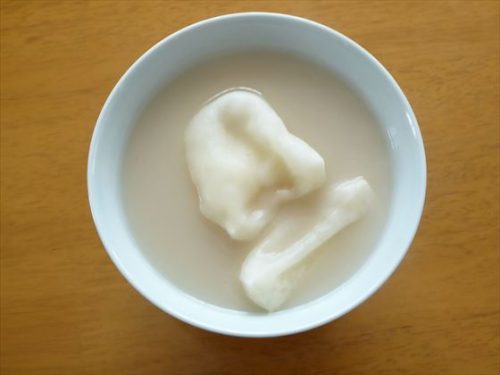 白あんお汁粉（餅２個・アーモンド・ラカントシロップ）